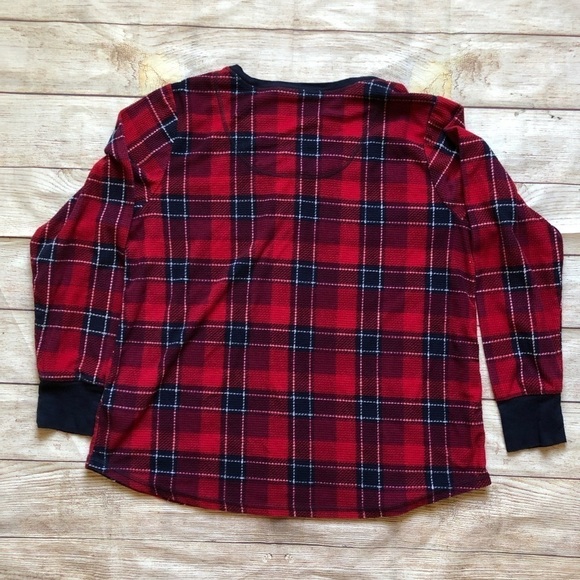 Nautica Plaid Sleep Shirt - Picture 4 of 4